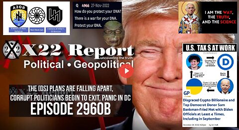 Ep. 2960b - The [DS] Plans Are Falling Apart, Corrupt Politicians Begin To Exit, Panic In DC