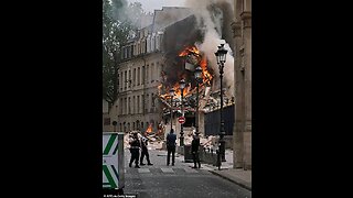 Gas Explosion in Paris France