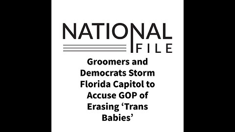 Groomers and Democrats Storm Florida Capitol to Accuse GOP of Erasing ‘Trans Babies’