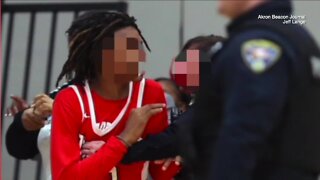 Suspensions handed out, winner decided after fight disrupts Akron boy's basketball semifinal game