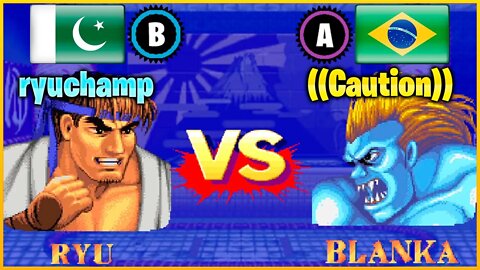 Street Fighter II': Champion Edition (ryuchamp Vs. ((Caution))) [Pakistan Vs. Brazil]