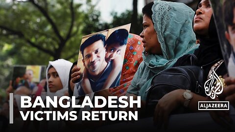 Bangladesh protest: Families of missing people demand their return