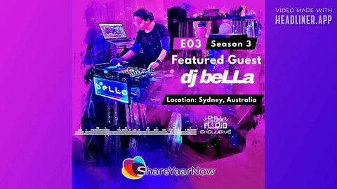 ShareYaarNow E03 S3 | dj beLLa | Electronic, House, Acid, Acid Breaks, Disco, Synth-pop