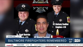 Baltimore city firefighters remembered