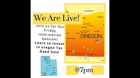 The Guild to Invest in Oregon Tax Deed Sale ~ Prime time Tax Lien Experts