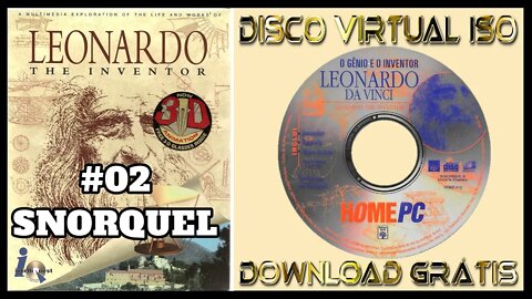🔴O Gênio e o Inventor Leonardo da Vinci |CD-ROM (Leonardo - O Inventor 1996)|Snorquel | 2022