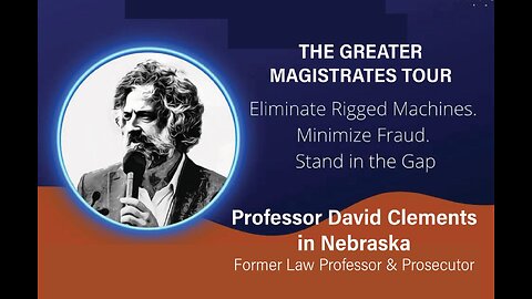 The Greater Magistrates Tour w/ Nebraska Voter Accuracy Project, Part 2