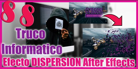 🆕 Lo que puedes hacer con After Effects 🔥 SHATTER EFFECT 🔥 Efecto DISPERSIÓN 👉 Truco Informático 88