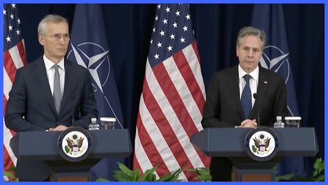 NATO Secretary General discusses international affairs with US Secretary of State Antony J. Blinken