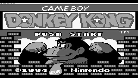 Donkey Kong (Gameboy) Longplay