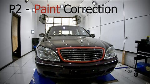 20yr old Mercedes S500 Full High End Detail! P2- Paint Correction (Vlog 29.2)