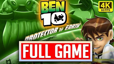 BEN 10 PROTECTOR OF EARTH PS2 FULL GAME No Commentary Longplay Walkthrough [4K 60FPS] PSP, WII