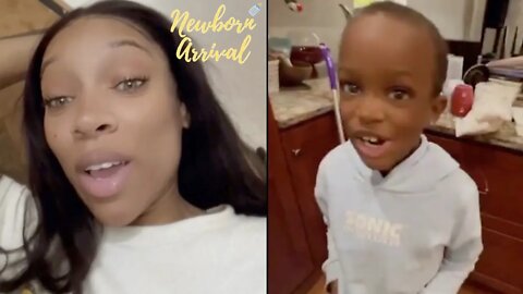 Lil Mama Helps Nephew With Reading By Using Lyrics To Glorilla's F.N.F Song! 🤷🏾‍♀️