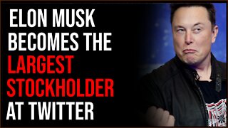 Elon Musk Becomes Twitter's Largest Shareholder