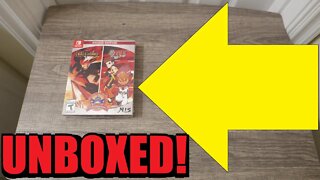 Unboxing NIS Classics Volume 2 on the Nintendo Switch!