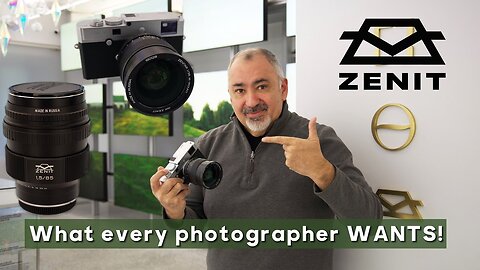 Zenit: Crafting Quality Cameras & Lenses in Russia #zenit #leica
