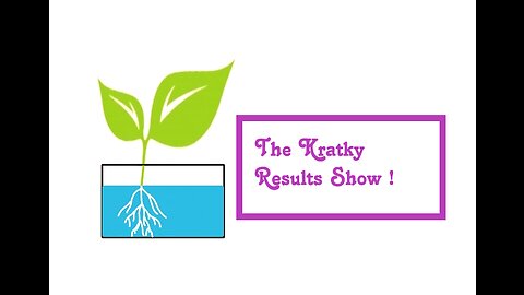 Kratky Jar Results