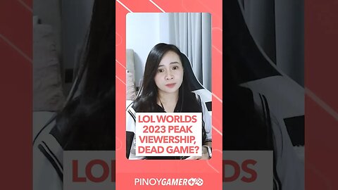 LoL Worlds 2023 Peak Viewership #lol #pinoygamer #podcast #ph #podcastphilippines #shorts #shortsph