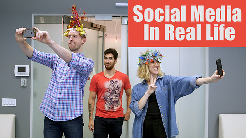 Social Media IRL: If Instagram and Snapchat Came to Life