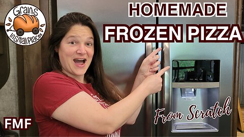 Homemade Frozen Pizzas - The Perfect EASY Freezer Meal!