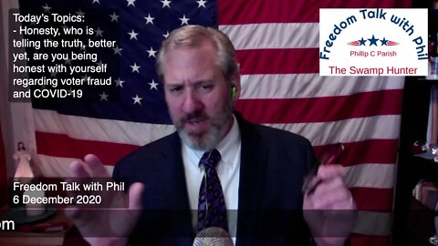 Freedom Talk with Phil 6 December 2020