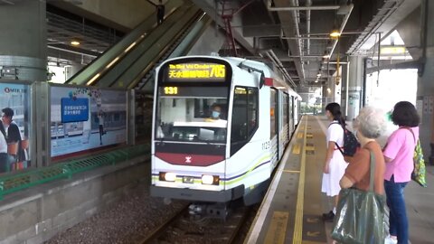 MTR Light Rail Phase 4 1123-1120 @ 705 Tin Shui Wai Circular | 輕鐵1123-1120行走705天水圍循環線行車片段