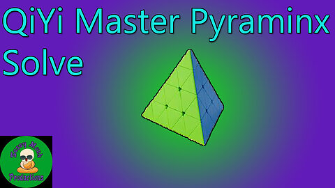 QiYi Master Pyraminx Solve