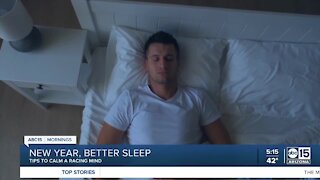 Tips to get better sleep this year