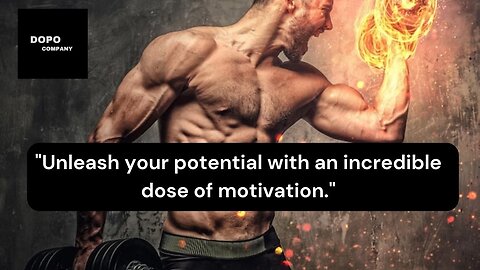For those seeking validation: "Unleash your potential with an incredible dose of motivation."
