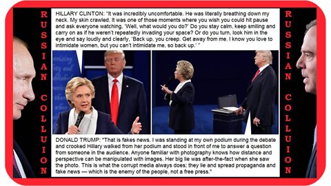Clinton colluded with Russia, not Trump * February 13, 2022