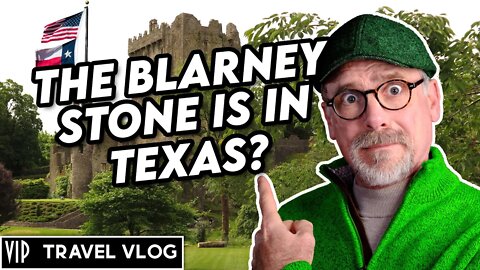 St. Patrick's Day visit to Shamrock, TEXAS to see the BLARNEY STONE!?!