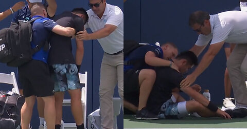 23 Year Old Tennis Star Collapses in Scary Citi Open Scene
