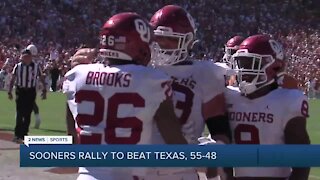 Sooners Rally to Beat Texas