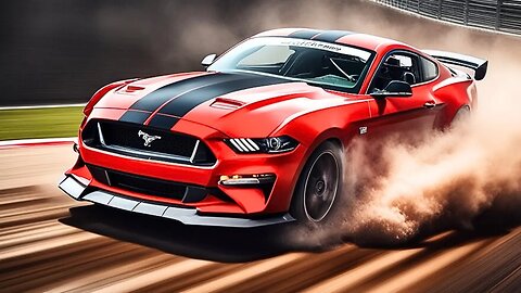 Ford Mustang GT500: Losing Control on the Track! #beamngdrive