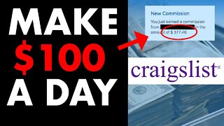 How to Make $100 Per Day Online On CRAIGSLIST In 2021