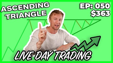 LIVE Webull Day Trading (Ascending Triangle Pattern) | EP 50