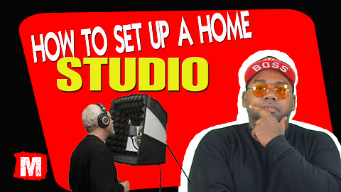How to setup a home recording studio