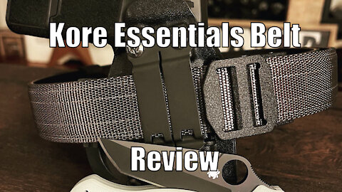 Kore Essentials Tactical Gun Belt Review