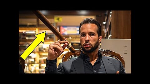 Tristan Tate Breaks Cigar WORLD RECORD