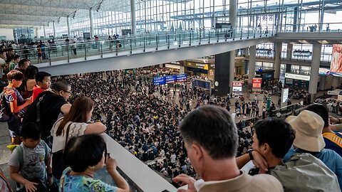 Three-Day Protest Starts At Hong Kong Airport