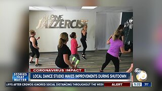 Local dance studio makes improvements during COVID-19 shutdown