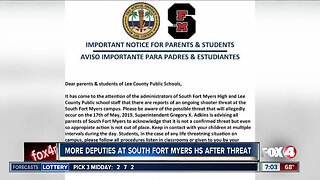 Students heading back to school after threat of shooting at South Fort Myers High