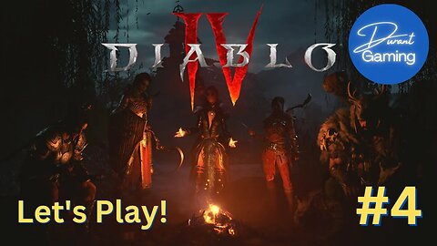 Diablo 4 Beta #4 | Sorcerer Class - Let's Play! | Durant Gaming