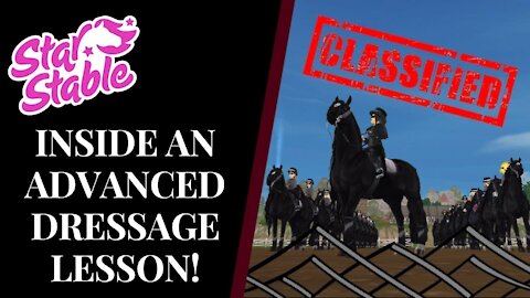 Inside a Metal Queens ADVANCED SSO Dressage Lesson! Star Stable Quinn Ponylord