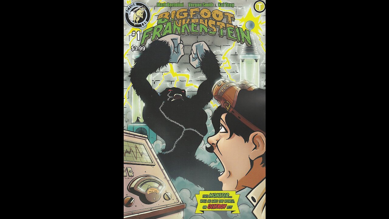 Bigfoot Frankenstein Issue Action Lab Review