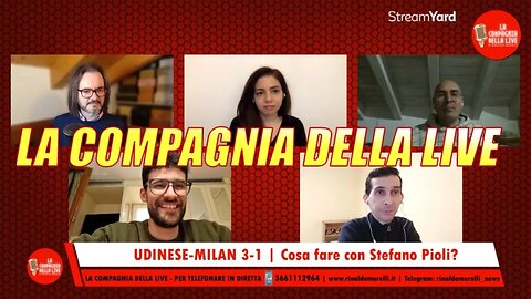 🔴 UDINESE-MILAN 3-1, cosa fare con Stefano Pioli? | La Compagnia della Live #163 20.03.2023
