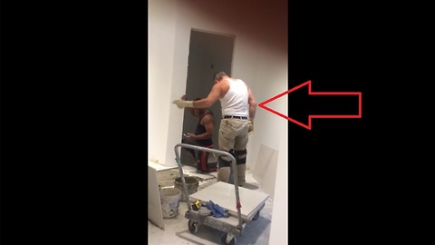 Camera Catches Hilarious Construction Worker Dancing Like No One’s Watching