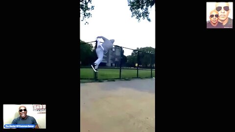 Man Gets A Wedgie On Fence And Can’t Get Off
