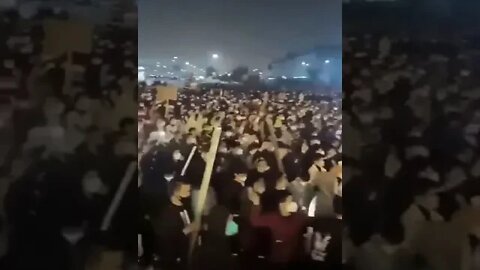 💯 MASSIVE PROTESTS NOW IN CHINA!!