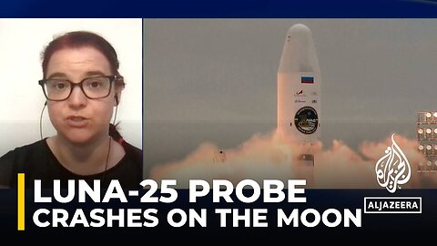 Russia’s Luna-25 probe crashes on the moon